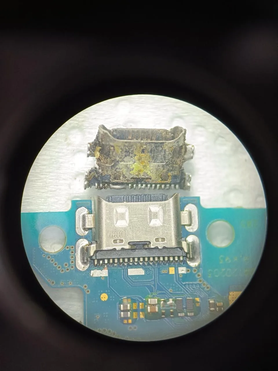 Reemplazo de pin de carga: Samsung A52